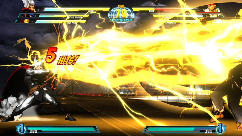 Illustration for article titled Marvel vs Capcom 3 vs Comic-Con Screenshots